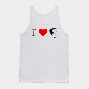 arta greece i love arta Tank Top